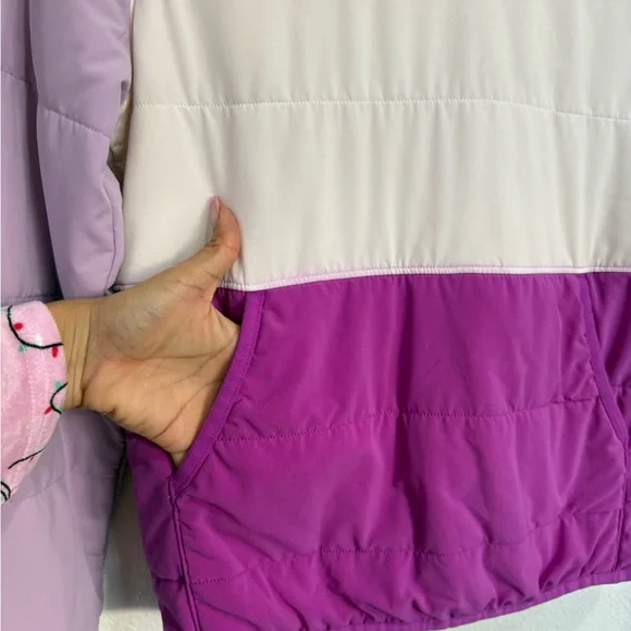 The North Face Mountain Hooded Sweatshirt Insulated Pullover Size XS - Picture 4 of 10